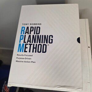 Tony Robbins Rapid Planning Method Guide Planners Journal Set